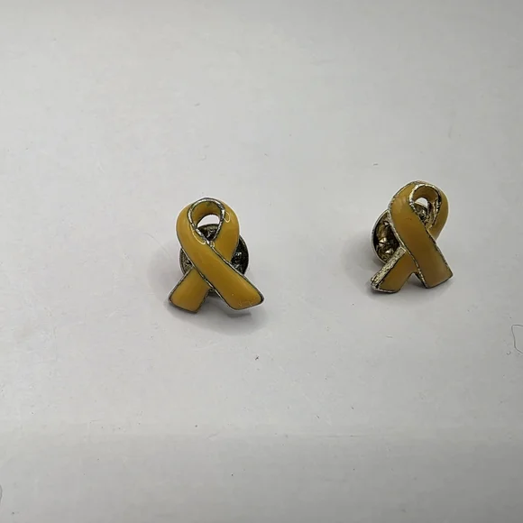 Yellow Ribbon Pins - Picture 1 of 10